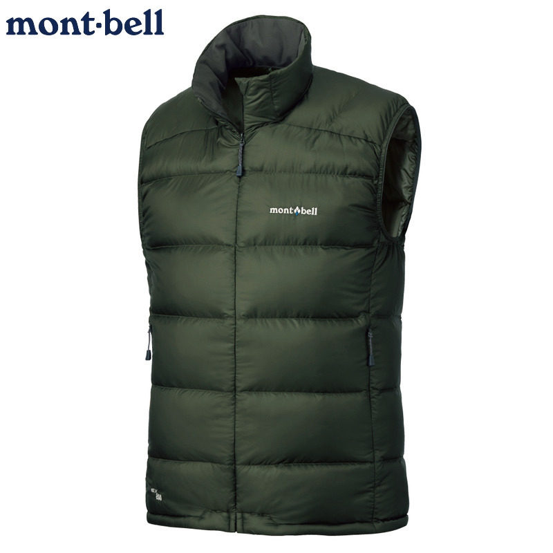 日本mont·bell保暖防水羽绒马甲