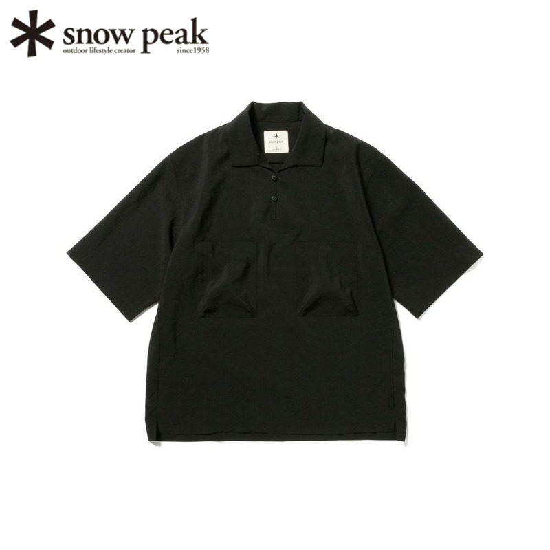snowpeak雪峰渔夫衬衫速干短袖