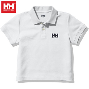 日本代购Helly Hansen海丽汉森儿童polo衫男女童夏季短袖HH logo