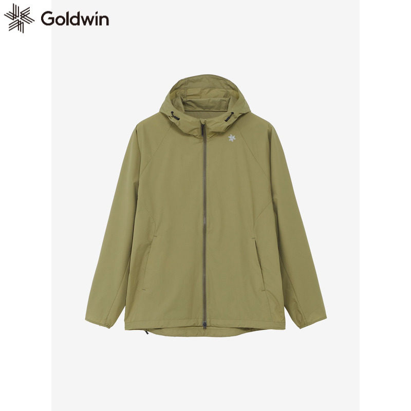 日本Goldwin跑步防风防水外套