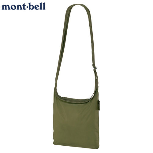 现货日本montbell单肩包U.L.MONO手袋M号A5尺寸轻薄轻便户外旅行