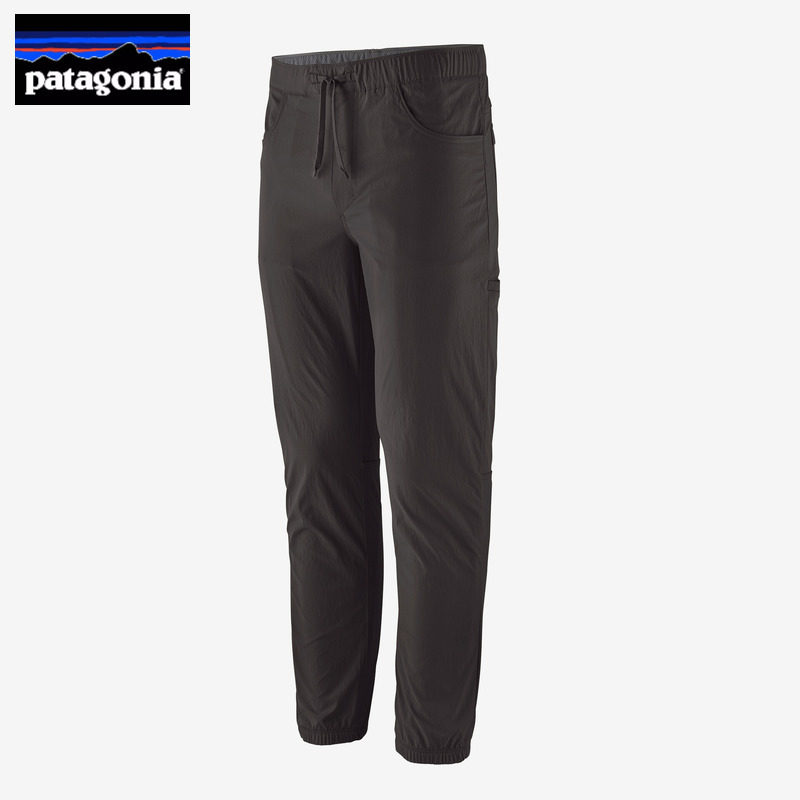 Patagonia巴塔防水远足慢跑裤男