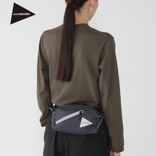日本代购 wander腰包轻量耐用户外休闲便携旅行徒步背包 and