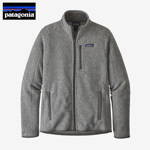 日本代购Patagonia巴塔哥尼亚保暖开衫抓绒衣立领户外运动中间层