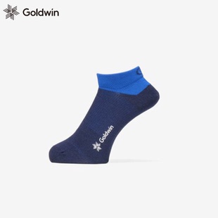 运动袜纸纤维吸汗速干中筒袜支撑短款 25年新款 袜 Goldwin 日本代购