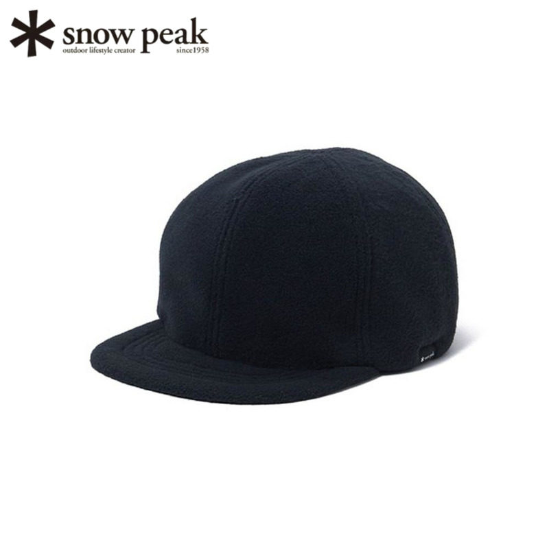 SnowPeak雪峰冬季保暖抓绒鸭舌帽