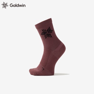 日本代购 Goldwin纸纤维运动袜2025年吸汗透气速干跑步分趾中筒袜