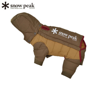 日本代购SnowPeak雪峰24年新款狗狗羽绒服户外防水保暖宠物衣服
