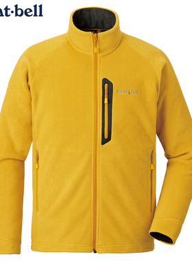 日本代购montbell男女抓绒衣CLIMAPLUS 200弹力高保暖拉链衫秋冬