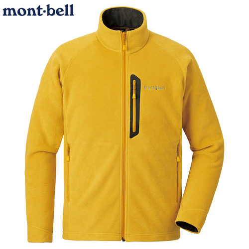 montbell弹力男女保暖抓绒衣