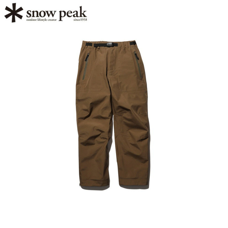日本SnowPeak雪峰GTX冲锋裤雨裤