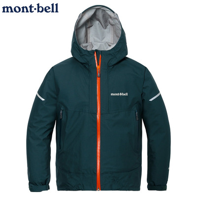 montbell儿童冲锋衣裤户外轻量