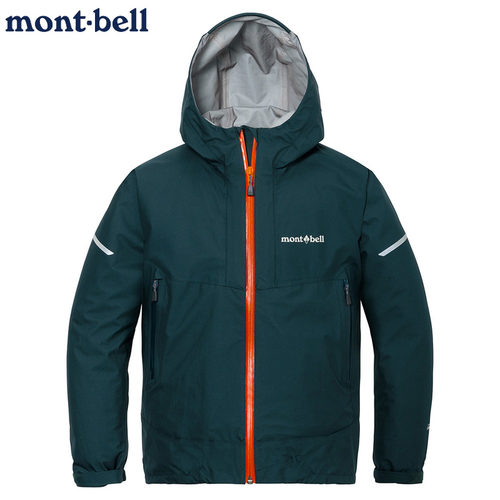 montbell儿童冲锋衣裤户外轻量