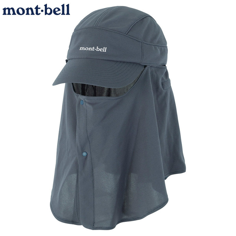montbell遮阳帽子遮阳帘凉爽透气