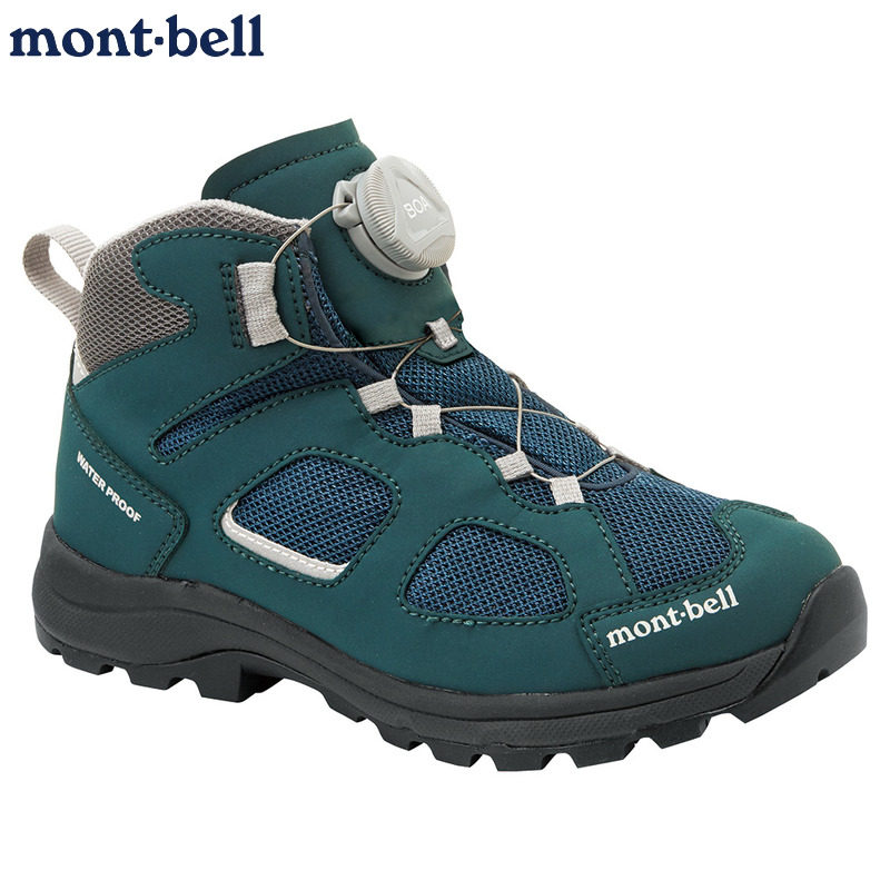 日本mont·bell登山鞋儿童户外