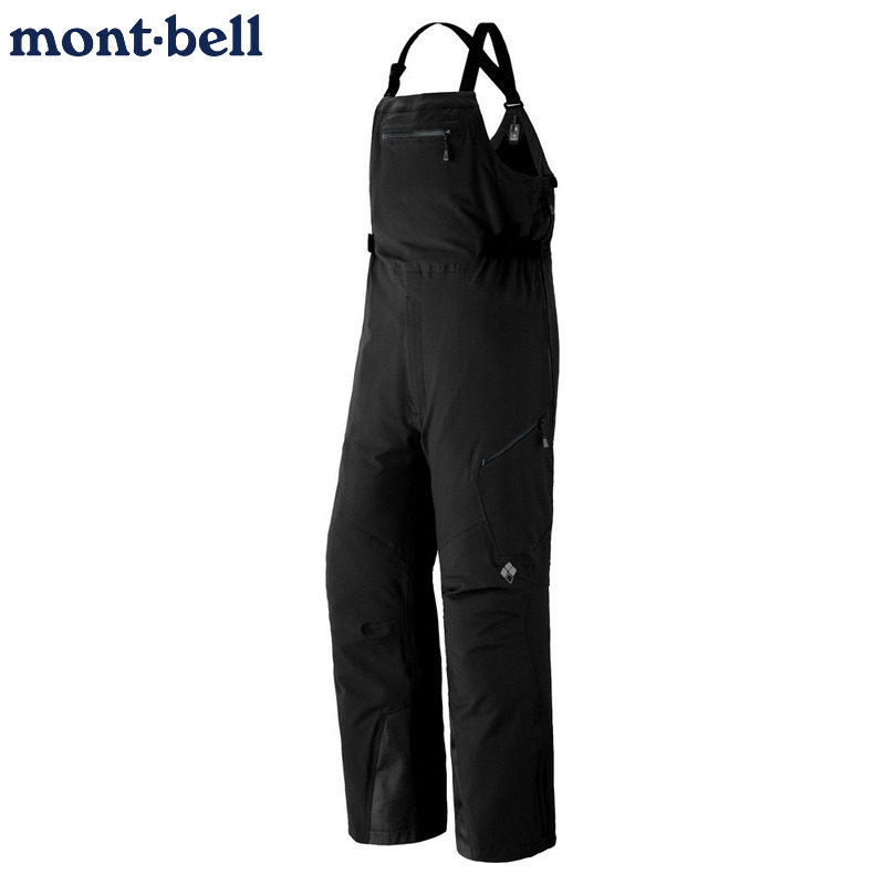 montbell滑雪背带裤保暖冬季