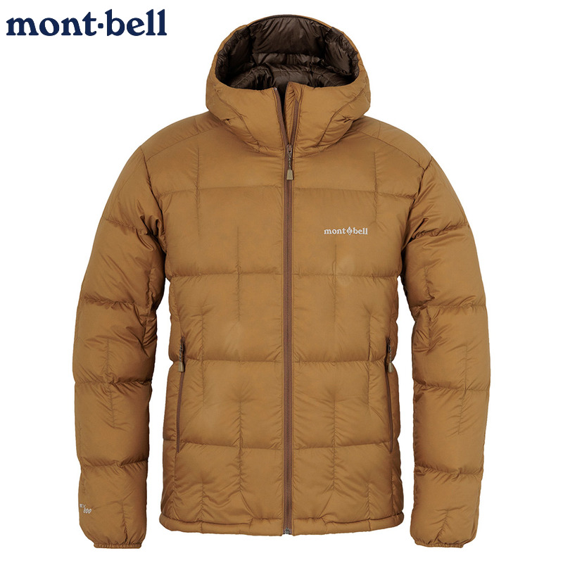 mont·bell防水抗静电羽绒服连帽