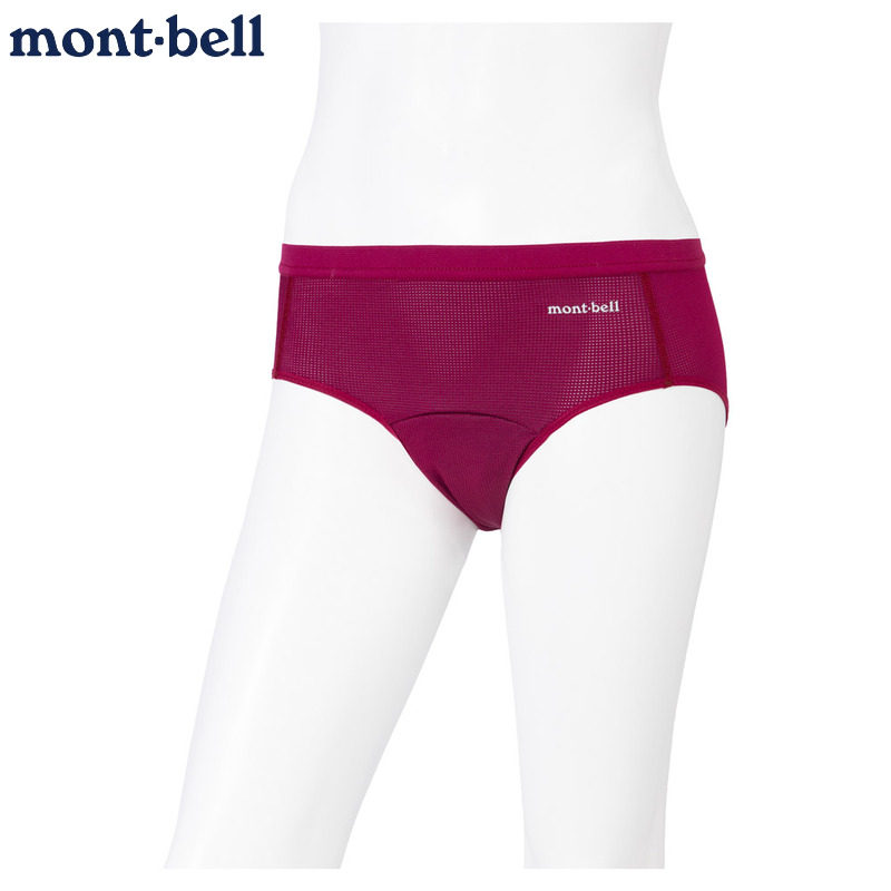 montbell女士卫生裤内裤吸水速干