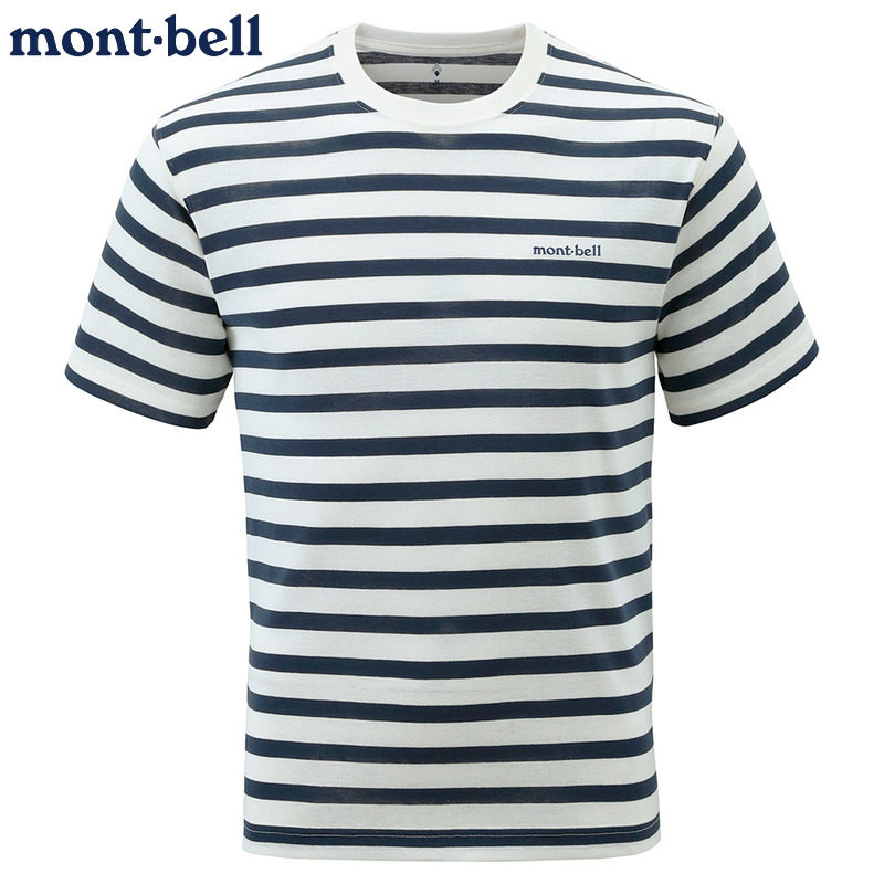 montbell速干透气短袖T恤男士