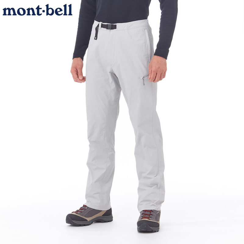 日本mont·bell速干户外长裤男