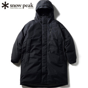 日本代购snowpeak雪峰羽绒服大衣外套防水阻燃保暖户外露营2025