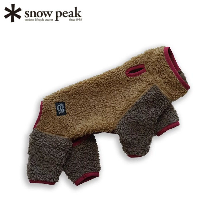 SnowPeak雪峰抓绒保暖狗狗衣服