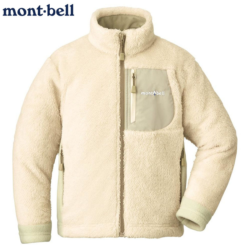 montbell保暖抓绒外套儿童