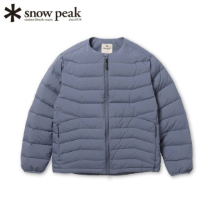 日本代购snow peak雪峰圆领羽绒服轻量700蓬保暖防水透气2026秋冬
