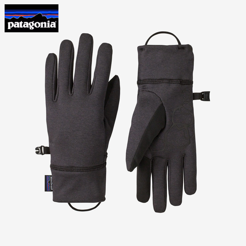 Patagonia巴塔户外保暖手套露指