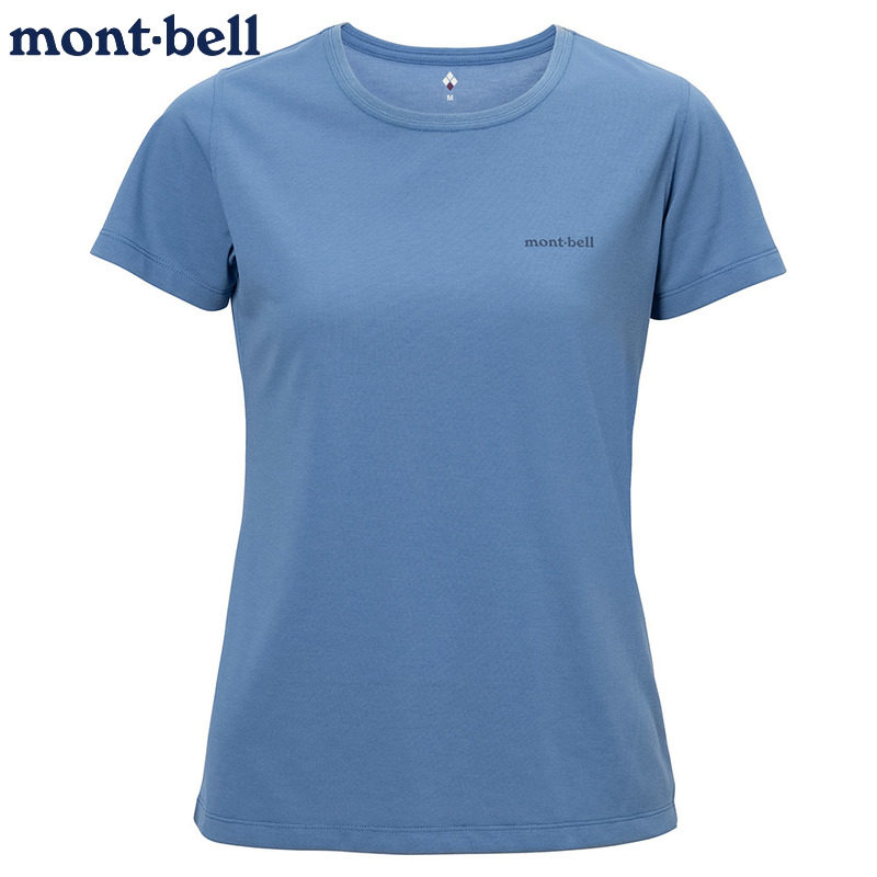 montbell速干T恤女防晒WIC.T