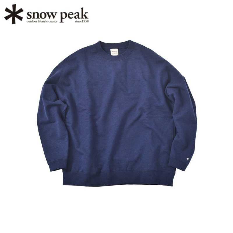 SnowPeak雪峰运动衫圆领卫衣