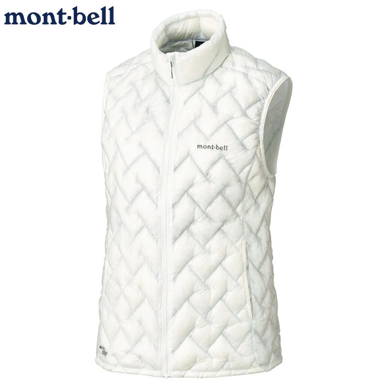 montbell羽绒马夹背心1000蓬保暖