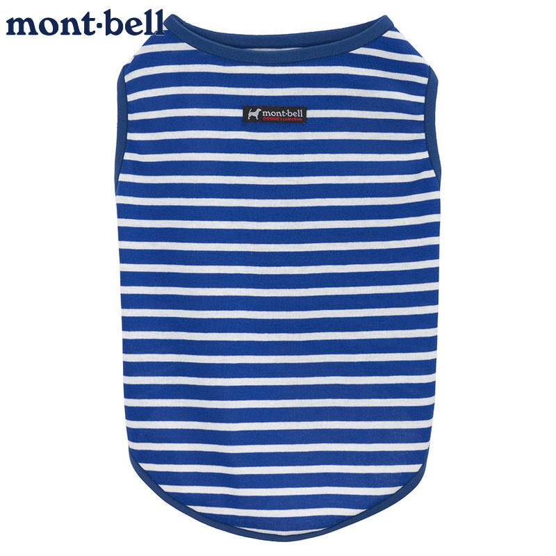 日本代购montbell狗狗衣服速干透气防紫外线宠物服装T恤背心马甲