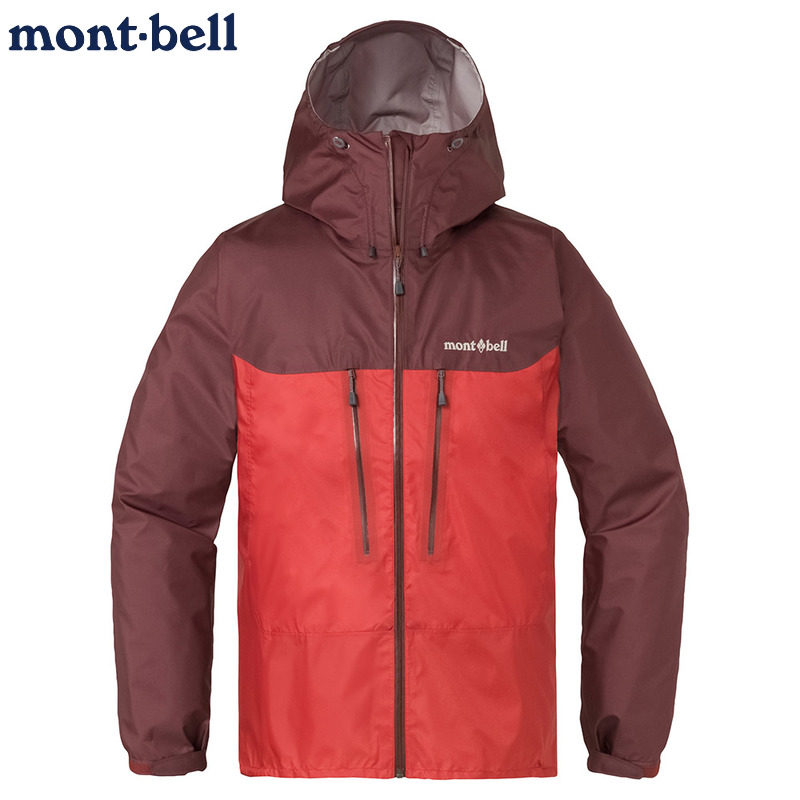 montbell防水透气男士雨衣冲锋衣