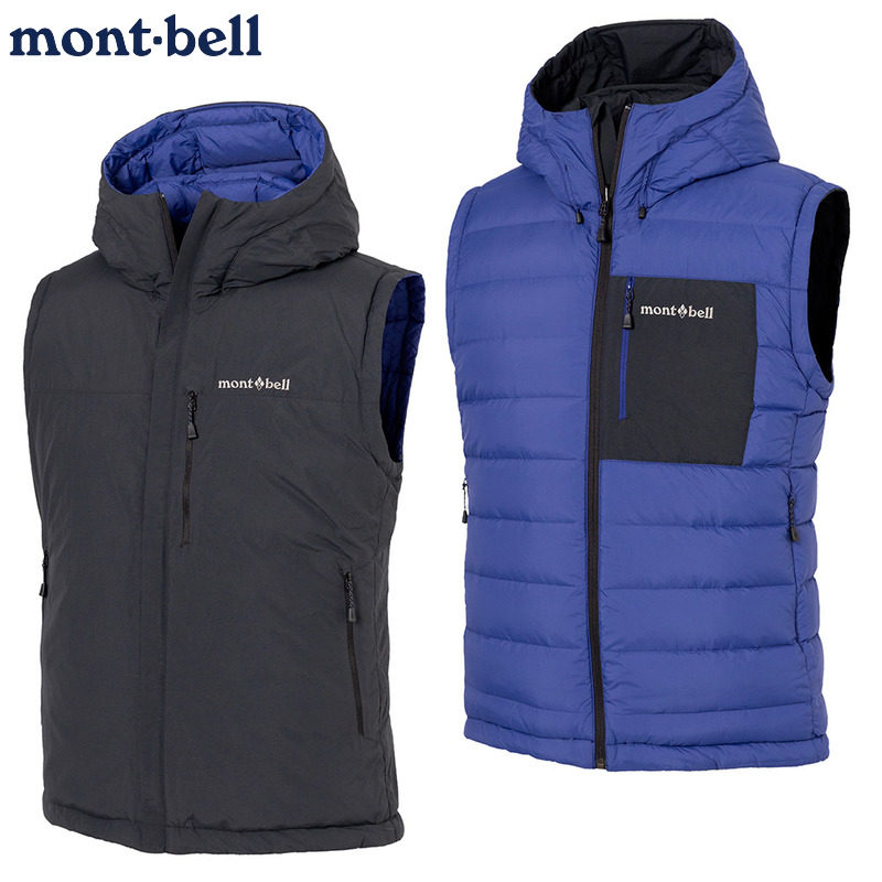 montbell女士双面羽绒服防水