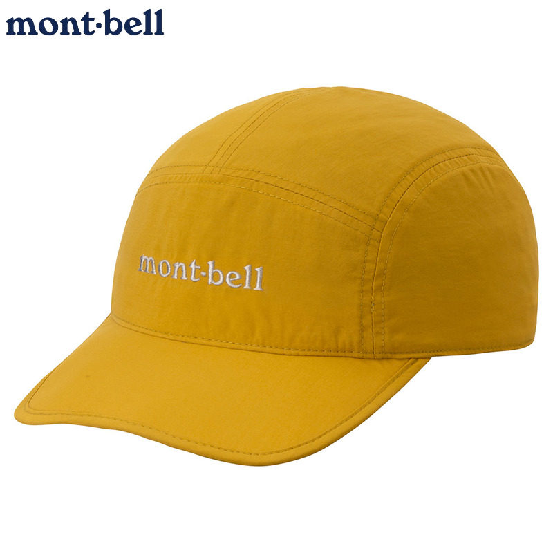 montbell鸭舌帽防水可折叠帽子