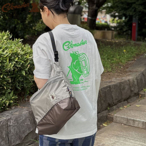 Cobmaster背面徽标短袖T恤男女