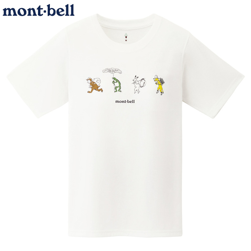 montbell速干T恤短袖防臭