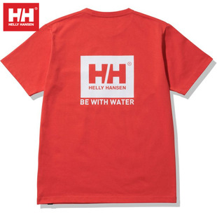 日本代购Helly Hansen海丽汉森夏季T恤男女大标志logo HH短袖