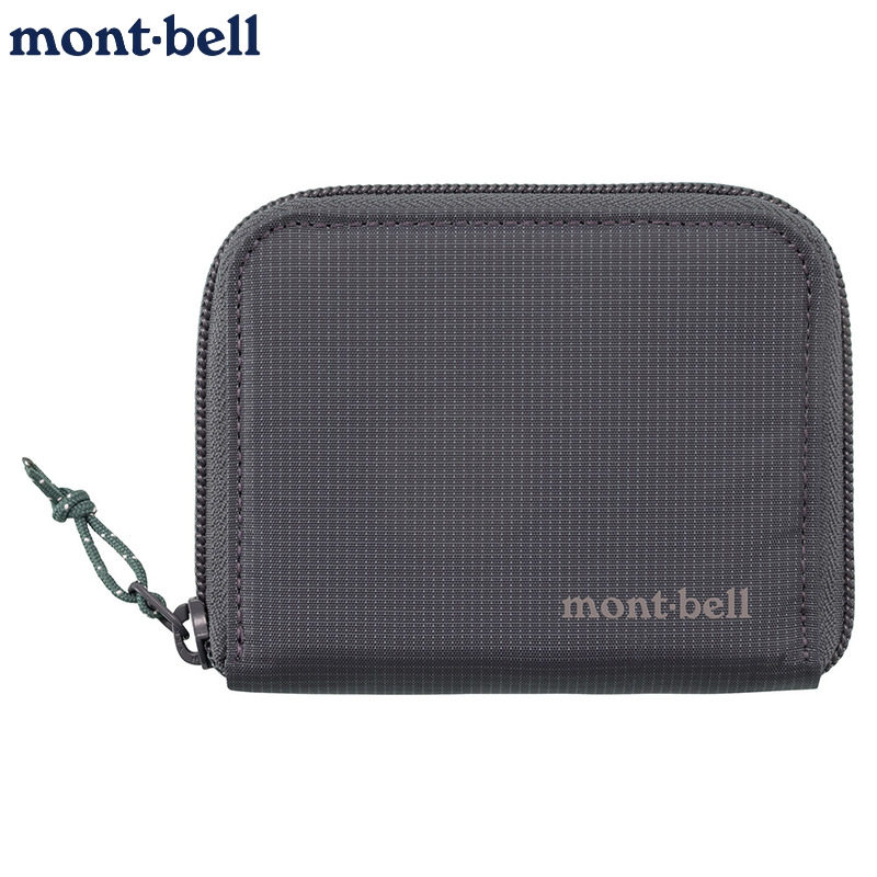 日本montbell拉链钱包户外便携
