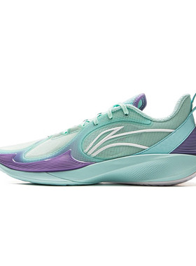 李宁篮球鞋男鞋低帮战靴2025秋季闪凌2V2高回弹场地鞋ABPV003