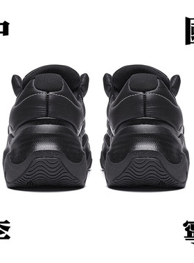 李宁中国李宁泡芙RUNNER丨休闲鞋女鞋23新款刺绣潮流运动鞋子AZGT