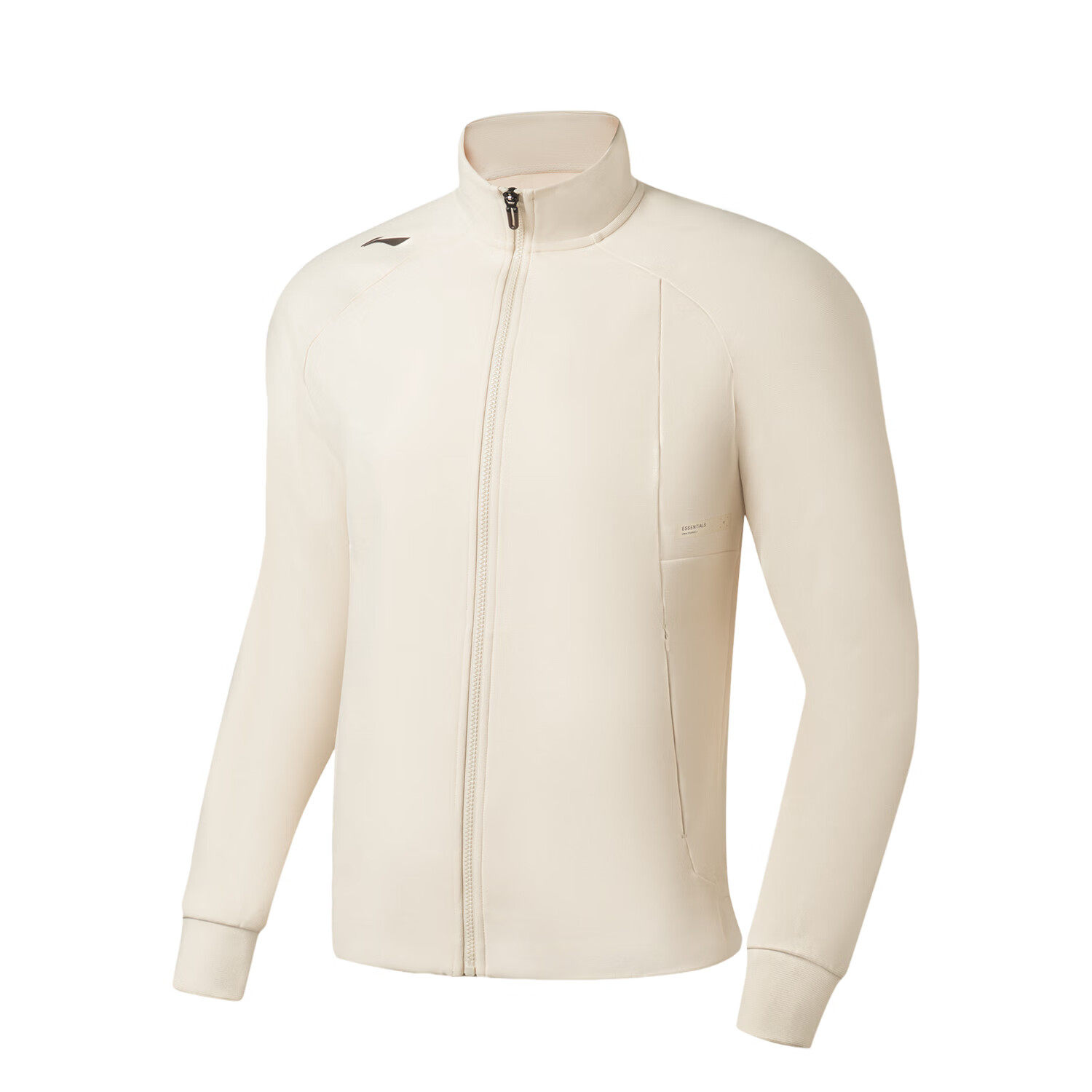 李宁中国运动外套23年秋季新款男子训练系列开衫无帽卫衣AWDSB83