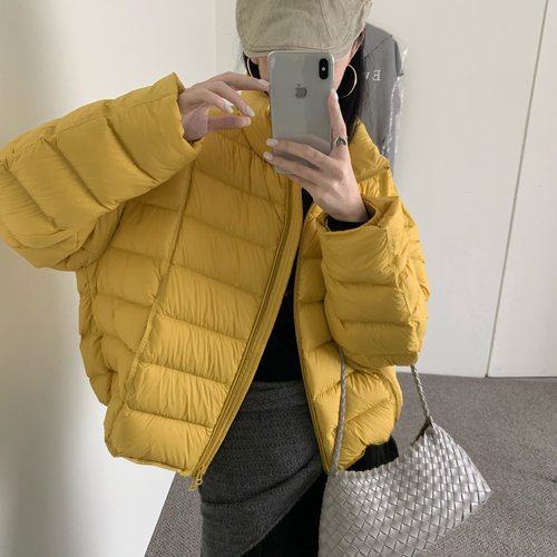 聚酯纤维立领常规羽绒服时尚保暖