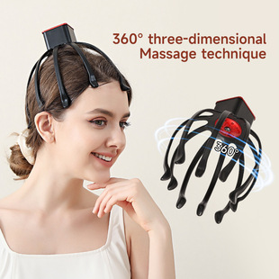 Scalp Head Massager Portable Scratcher Cordless Electric