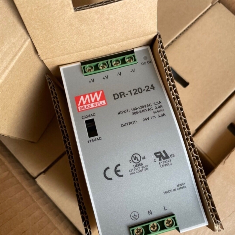 24120W24V5A台湾】式120明纬安装MW-导轨轨道【DR-议价开关电源