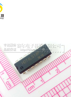 74LS14 SN74LS14N HD74LS14P 逻辑逆变器/缓冲器 DIP14 全新原装
