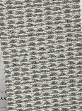 半圆横纹几何 无缝墙布 黑灰色奶咖色 客厅酒店背景硬包扪布 M44