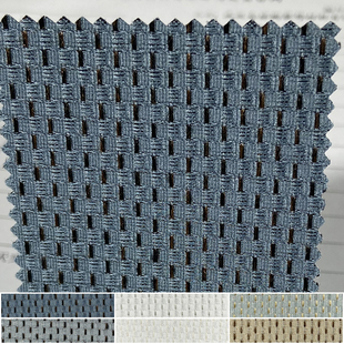 京三木 粗布编织纹格子无缝墙布 青豆绿杏子灰带金线客厅卧室书房