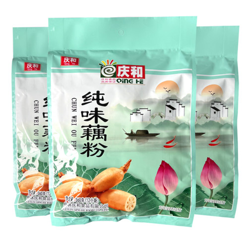纯味藕粉莲藕羹早餐庆和不加糖